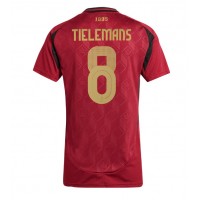 Belgia Youri Tielemans #8 Hjemmedrakt Dame EM 2024 Kortermet